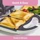 image 8 of Quest Sandwich Toastie Maker - White