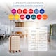 image 2 of Flight Knight Bubble Suitcase - Ryanair easyJet Jet2 Approved - 8 Wheel Carry Cabin Hardcase 55x35x20cm Cream | Cream | Cabin Bag
