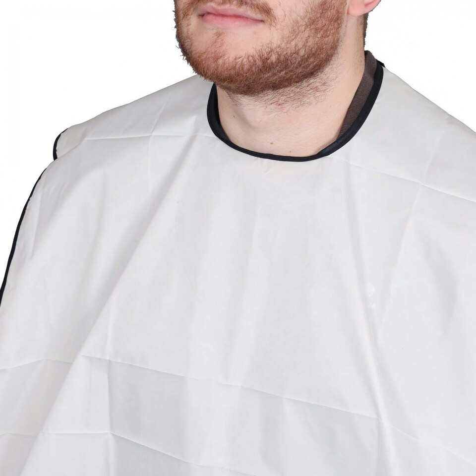 image 1 of Oypla Waterproof Professional Shaving Grooming Hair Beard Apron Bib