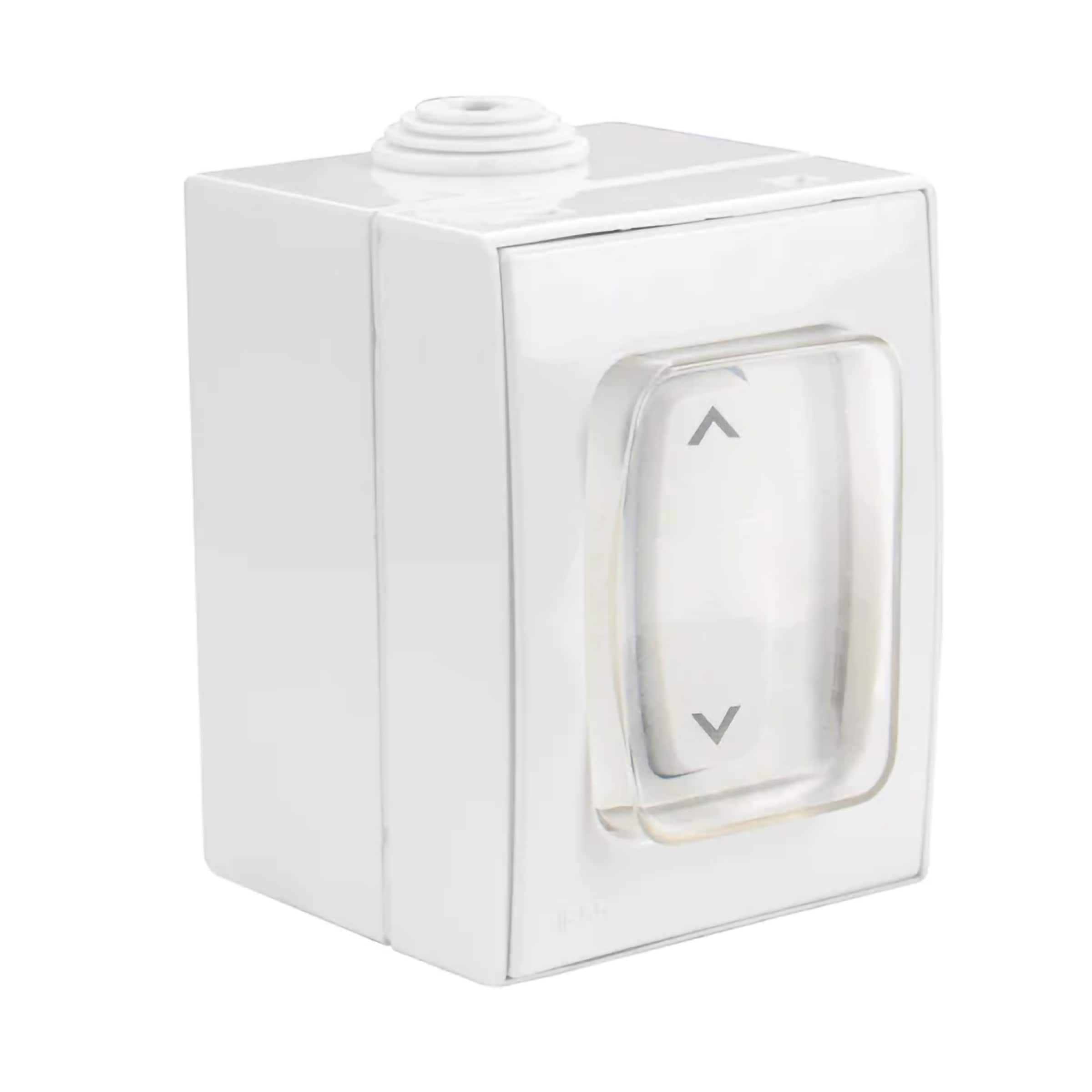 Primrose Awnings Outdoor Wall Switch for Electric Awnings in White