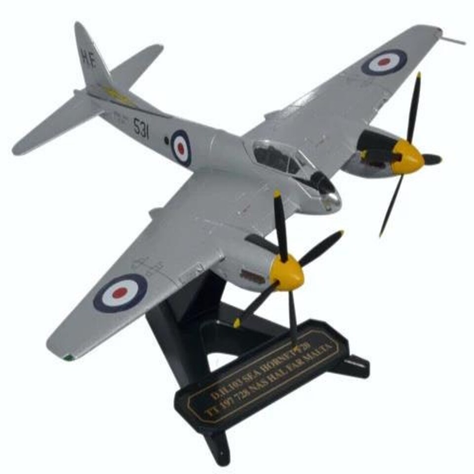 Oxford Aviation DH103 Sea Hornet TT197 728 Squadron Malta 1953