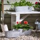 image 2 of Midar Set of 3 Tub Planters Grey