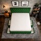 image 2 of Chesterfield 3ft green plush divan bed headboard and footboard set 2 Drawers Right Side Laying in Bed