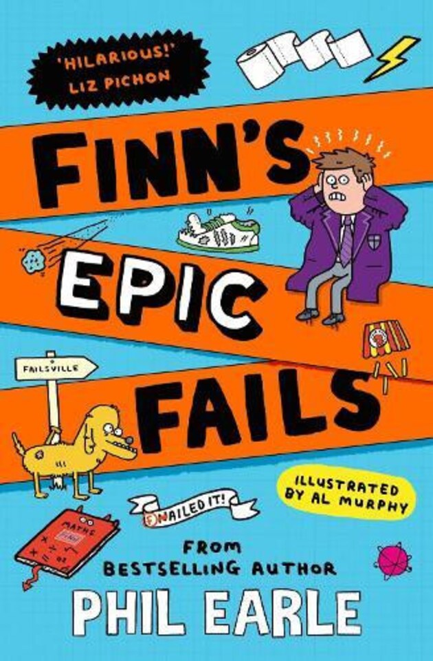 Finn's Epic Fails Paperback Book