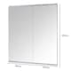 image 2 of Yezi Home Gym Mirrors Wall Mounted Large Full Body Mirror 2 PCS 120cm x 60cm
