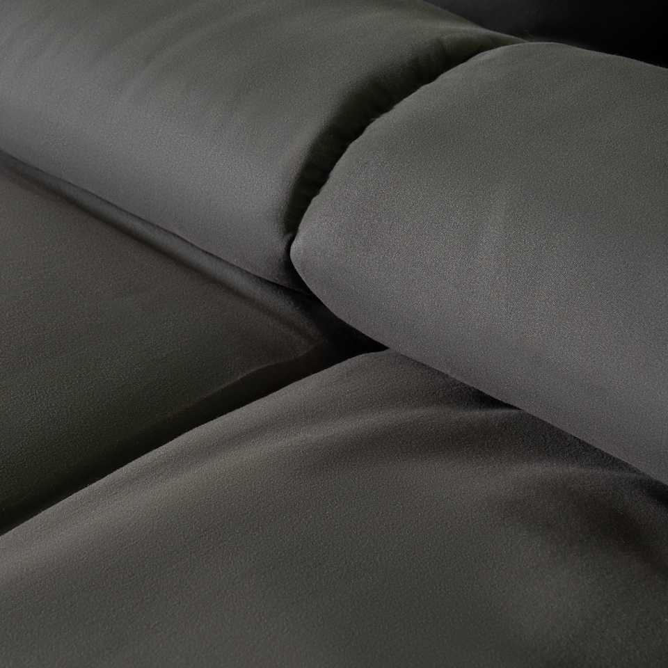 image 1 of OHS Plain 10.5 TOG Coverless Duvet with Pillowcase Bedding Set