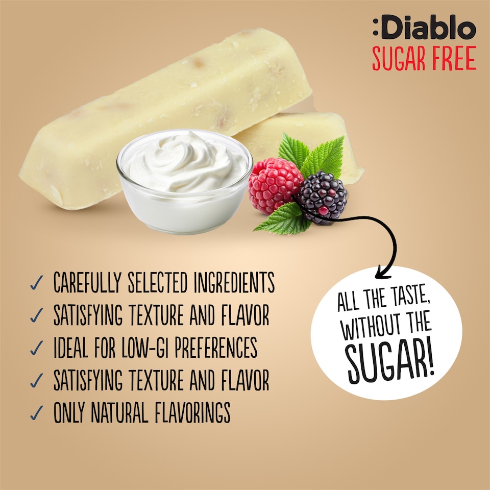 image 1 of Diablo No Added Sugar Yoghurt and Forest Fruits Muesli Bar 30g
