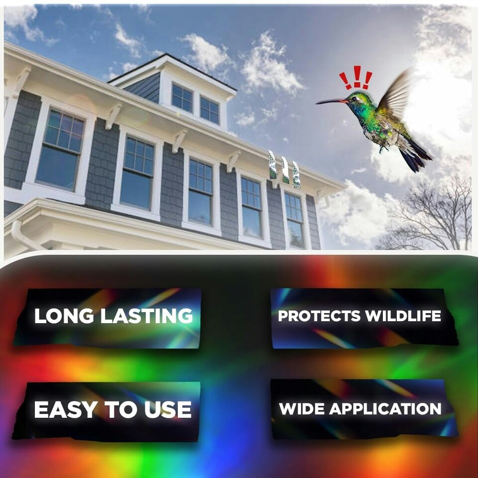 image 1 of Marco Paul Reflective Bird Repellent Tape 40M