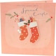 image 1 of Duo Stockings Design Special Couple Christmas Card