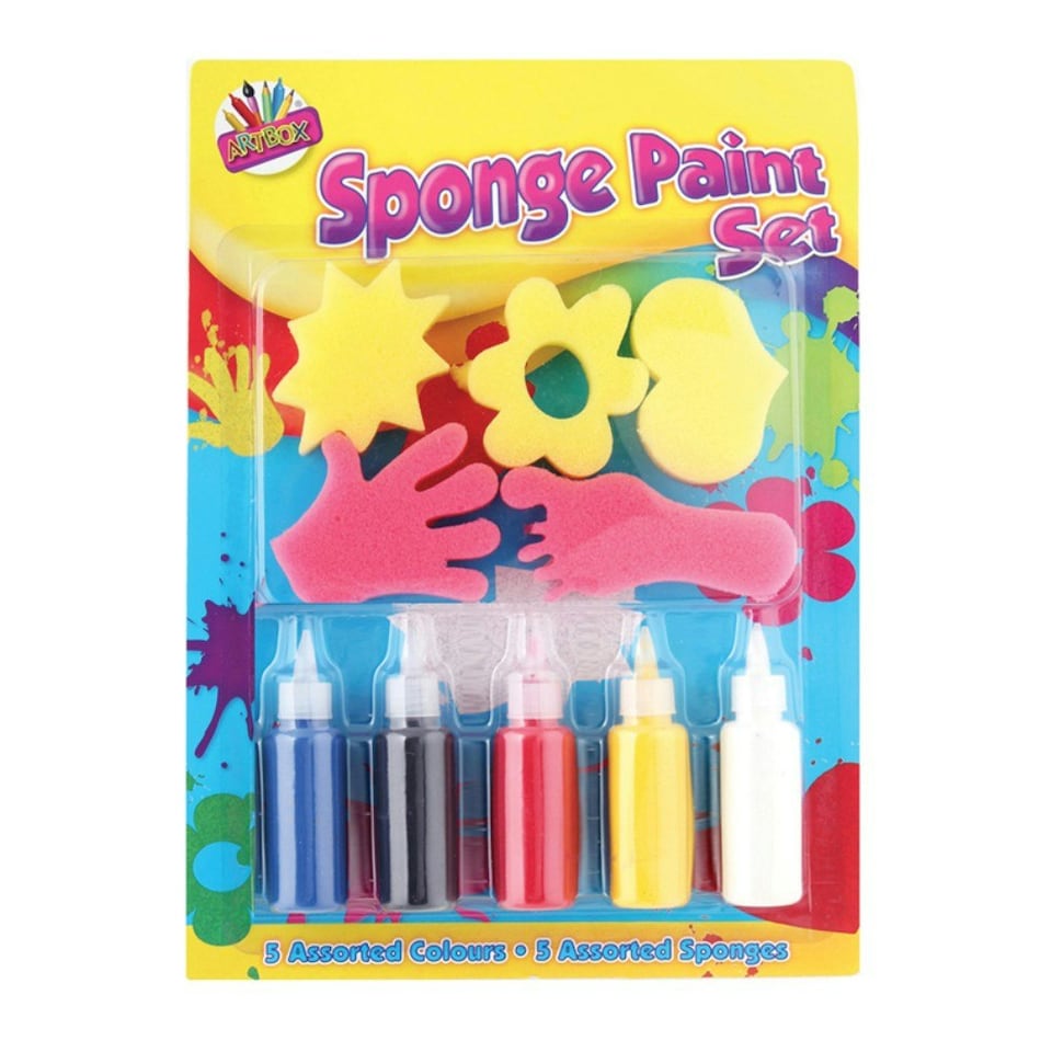 image 1 of Artbox Sponge Painting Set (Pack of 10)