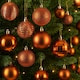 image 2 of Christmas Tree Ornaments Baubles Set | Bronze | Bronze