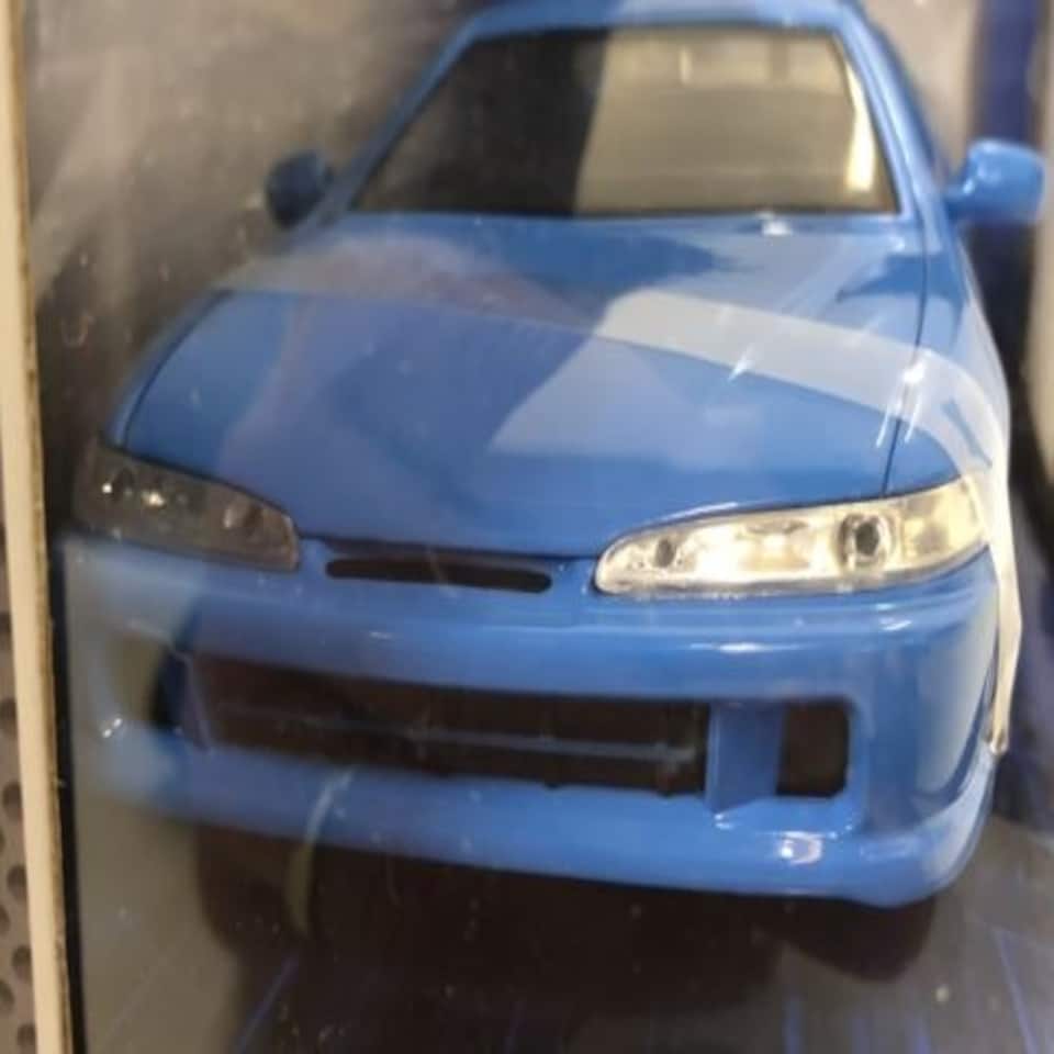 image 1 of Fast and Furious Mias Acura Integra Type R Blue 1:24 Scale Jada 30739