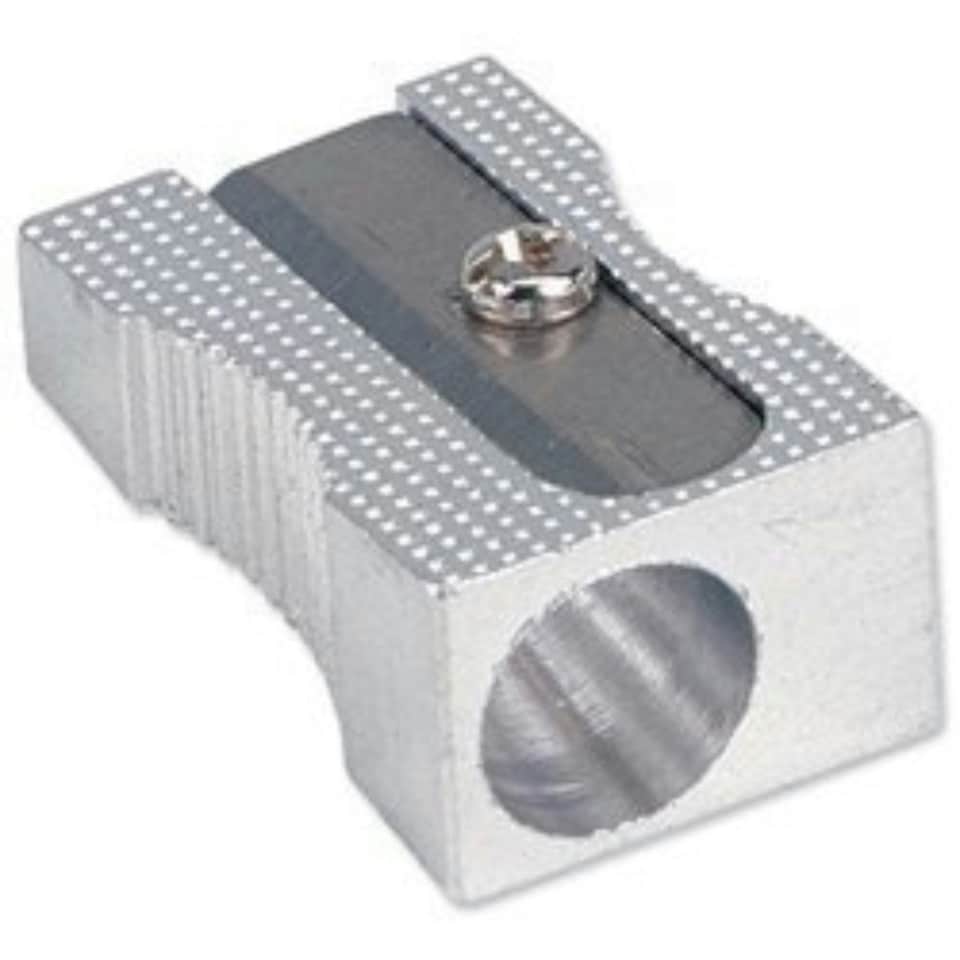 image 1 of Pack of 24 Single Hole Metal Pencil Sharpeners