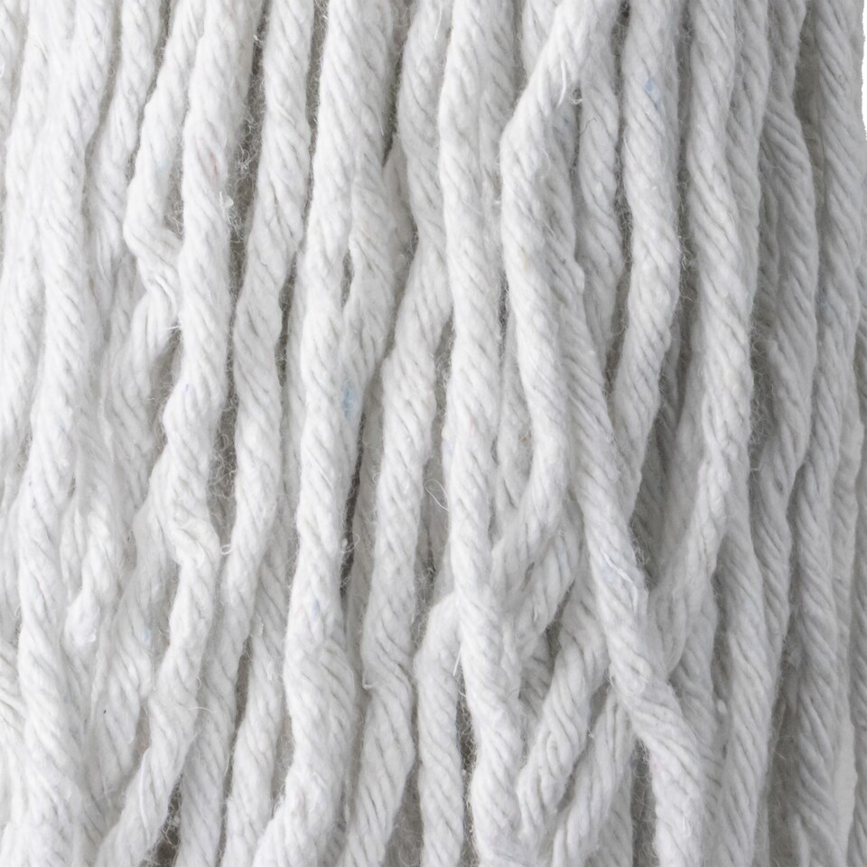 image 1 of JVL String Mop with 2 Replacement Heads, Grey