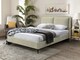 image 1 of Snuggle Beds Cecilia Pillow Back Bed - Sage - King