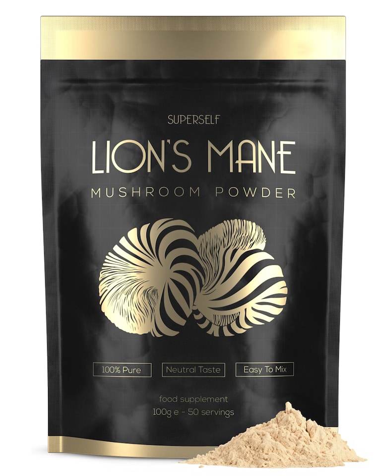 image 1 of SuperSelf Lion's Mane Mushroom Powder 100g