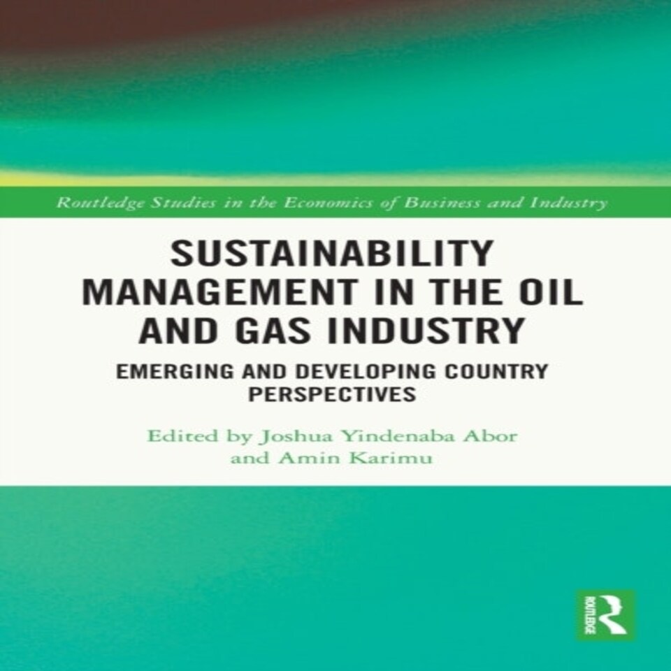 Sustainability Management In The Oil And Gas Industry
