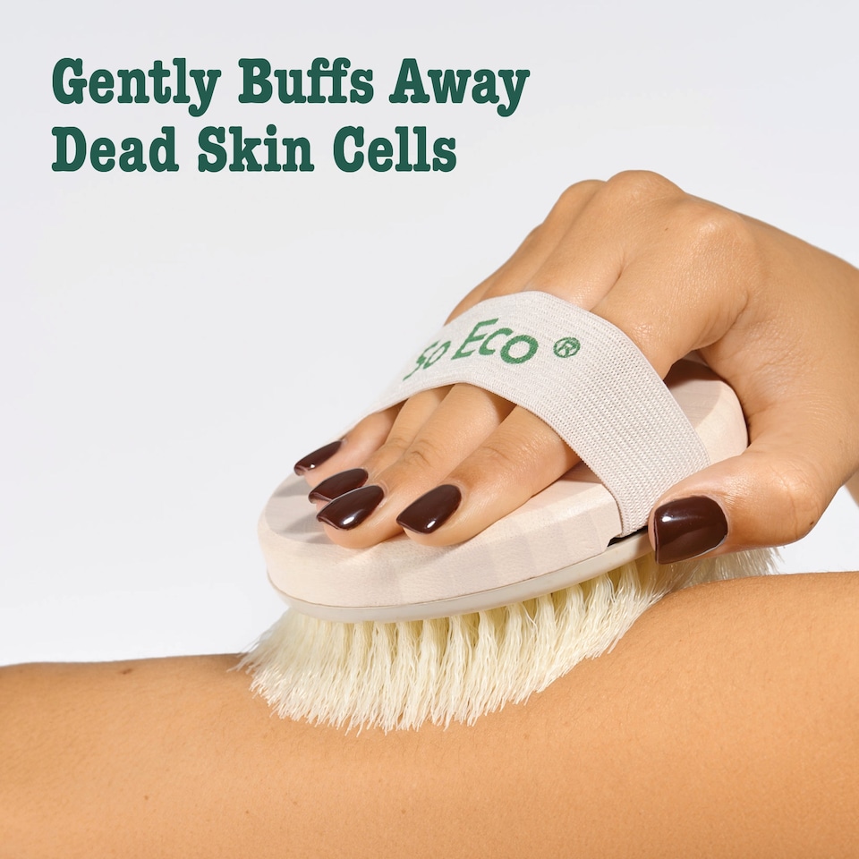 image 1 of So Eco Dry Body Buffer Brush | Cream | Skin Cleansing Brushes & Systems | 0.126KILOGRAMS