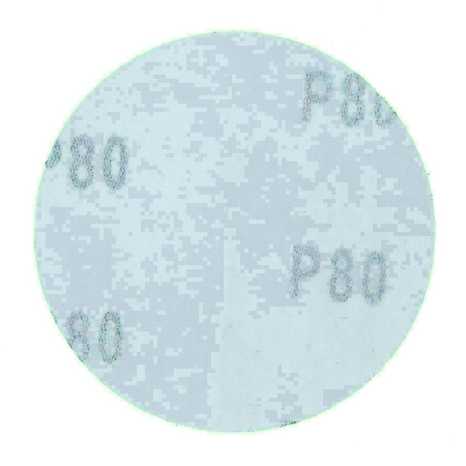 image 1 of 75mm Ceramic Abrasive Sanding Polishing Discs Hook And Loop 80 grit 500pc