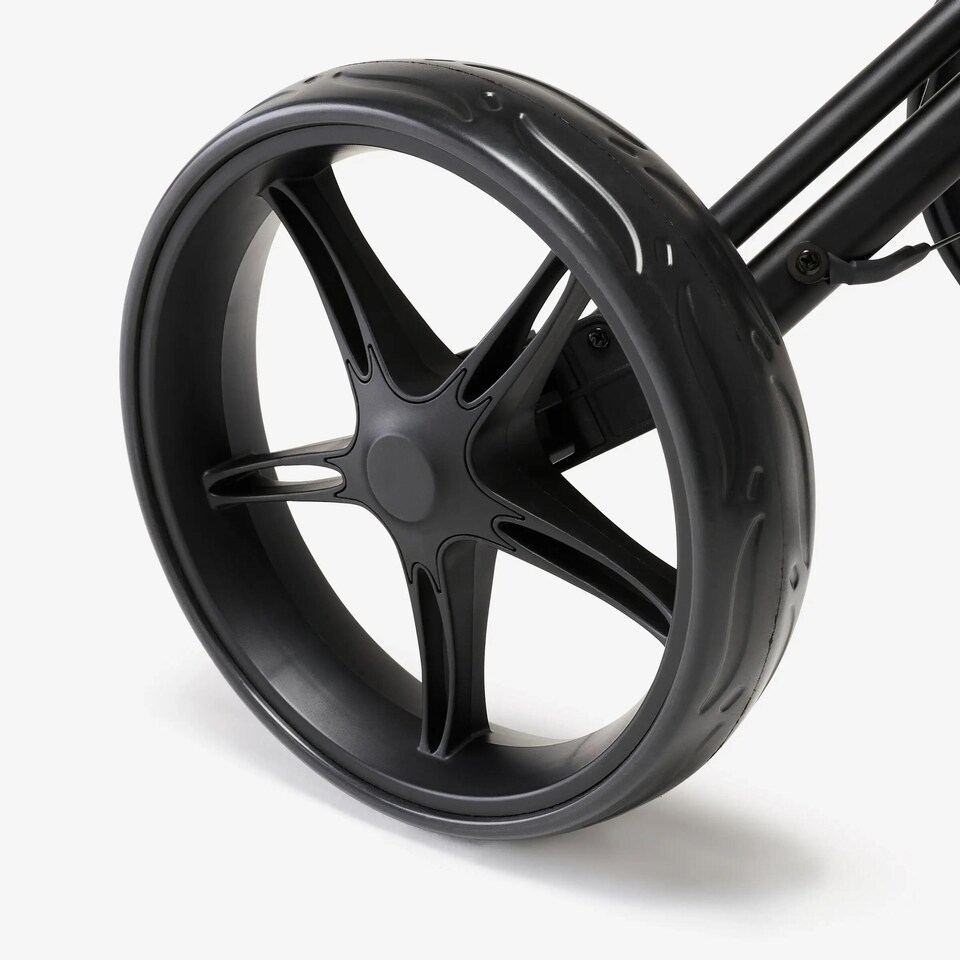 image 1 of Decathlon 3-wheel golf trolley Inesis 900 360° black