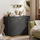 image 2 of HOMCOM Modern Sideboard Kitchen Storage Cabinet