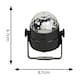 image 6 of ValueLights Georgie Colour Changing Remote Control Disco Ball Lamp