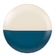 image 4 of Nicola Spring Ceramic Dipped Flecked Dinner Plates - 20.5cm - Navy - Pack of 4