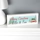 image 5 of Personalised Driving Home For Christmas Wooden Mantel Decoration