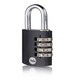 image 2 of YALE ALUMINIUM COMBINATION PADLOCK 38MM BLACK