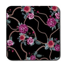 Chain and flowers pattern (Coaster)