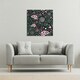 image 2 of Different Flowers, Shapes & Birds (Canvas Print) 127 x 127 x 4cm