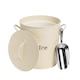 image 5 of Harbour Housewares Vintage Metal Ice Bucket with Scoop - Cream