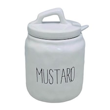 Apollo Dimples Mustard Pot