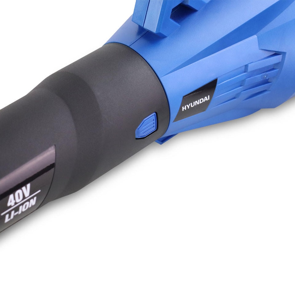 image 1 of Hyundai 40V Cordless Leaf Blower, 132mph Air Speed, Lightweight, Li-Ion Battery Powered Garden Blower | HYB40LI