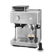 image 2 of KitchenAid Semi Automatic Espresso Machine with Burr Grinder Stainless Steel