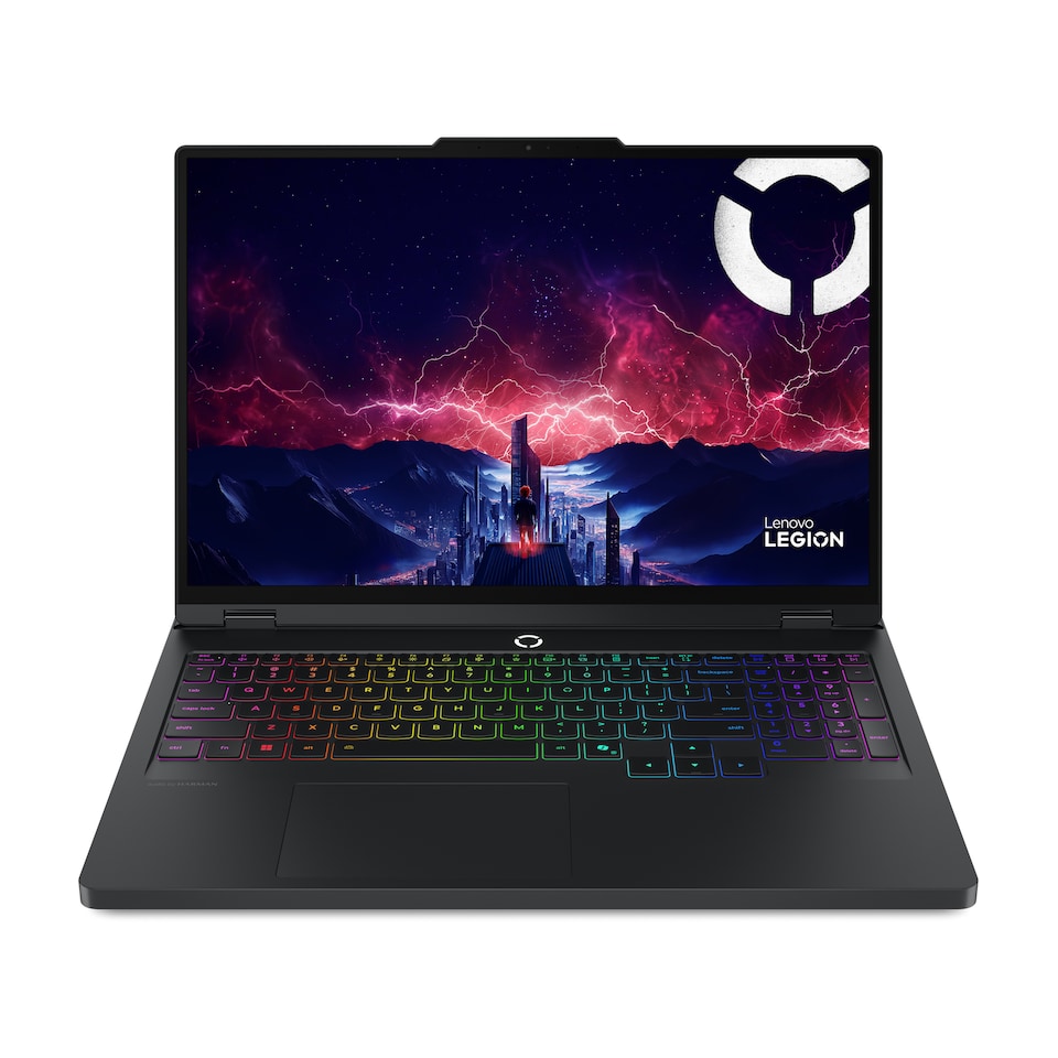 image 1 of Lenovo Legion Pro 5 16ADR10 AMD Ryzen 9 8940HX 32GB RAM 1TB SSD RTX 5070 16-Inch Windows 11 Home Laptop - Black - 83LT003XUK