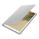 image 1 of Samsung Galaxy Tab A7 Lite Book Cover Silver - EF-BT220PSEGWW
