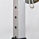 image 8 of HOMCOM 2 Pairs Barbell Squat Rack Portable Stand Weight Lifting Bench w/ Wheels