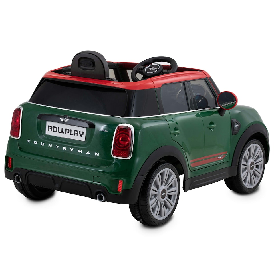 image 1 of Rollplay Mini Countryman 12 Volt Premium Car with Remote Control  - Green