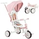 image 1 of AIYAPLAY 5 in 1 Foldable Kids Trike, Toddler Tricycle for 1-3 Years, Pink