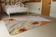 image 3 of Autumn Geometric Shapes And Flowers Rug | Multi