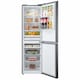 image 2 of Midea MDRB379FGD02 - Silver Freestanding 50/50 Frost Free Fridge Freezer - D energy