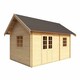 image 2 of Caroline w/o doors, windows + Caroline 40 DGP+-Log Cabin, Garden Room, Timber Summerhouse, Home Office - L489.9 x W675 x H330.6 cm Brown