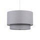 image 1 of Dark Grey 2 Tier Ceiling Light Shade | Grey | Medium | 1