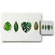 image 1 of leaves selections (Placemat & Coaster Set)