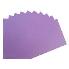 Pack of 50 A5 Coloured Card 160gsm Sheets | Purple | Light Purple | A5 | 1