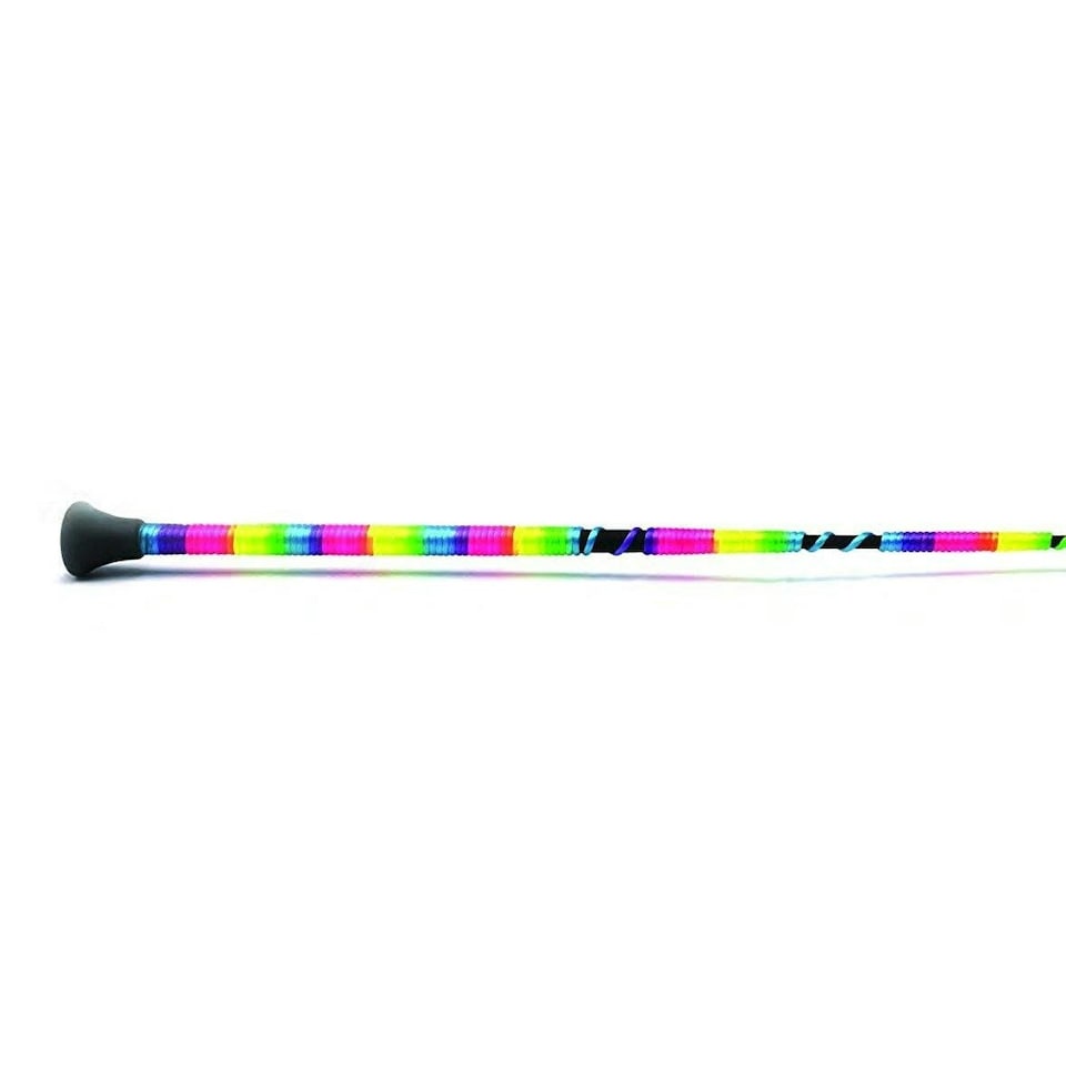 HySCHOOL Multicoloured Riding Whip - Multicoloured - 26in