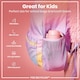 image 2 of Leak Proof Kids Water Bottle, BPA Free, 350ml (12oz) | Pink | Panda | One Size