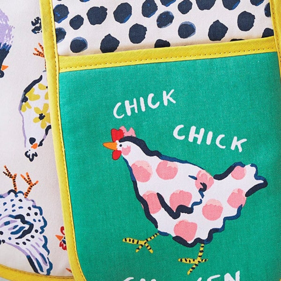 image 1 of Ulster Weavers Chick Chicken Double Oven Glove
