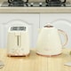 image 6 of HOMCOM Kettle and Toaster Set 1.7L Kettle & 2 Slice Toaster Set Beige